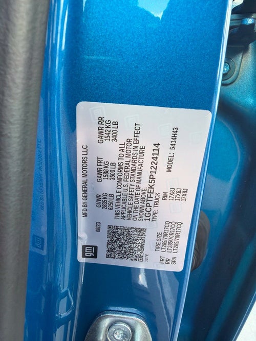 2023 Chevrolet Colorado ZR2