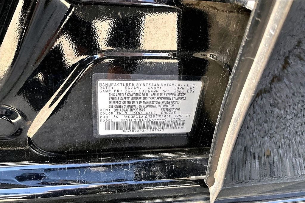 2019 Nissan Sentra SR