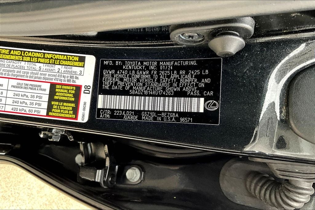 2024 Lexus ES 350