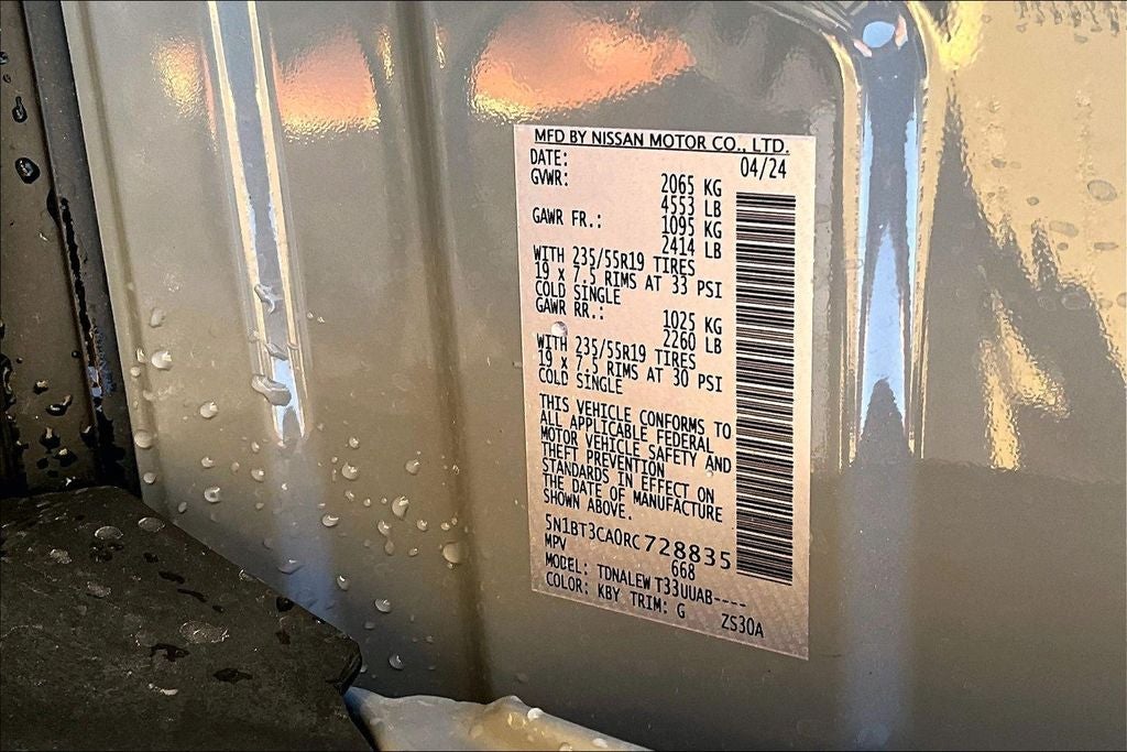 2024 Nissan Rogue SL