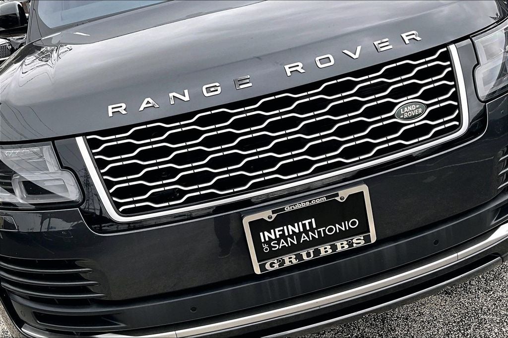 2018 Land Rover Range Rover HSE
