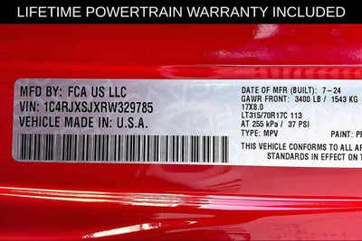 2024 Jeep Wrangler Rubicon 392