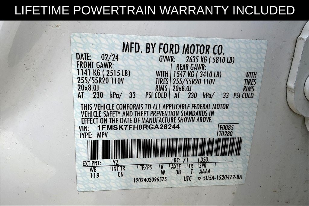 2024 Ford Explorer Limited