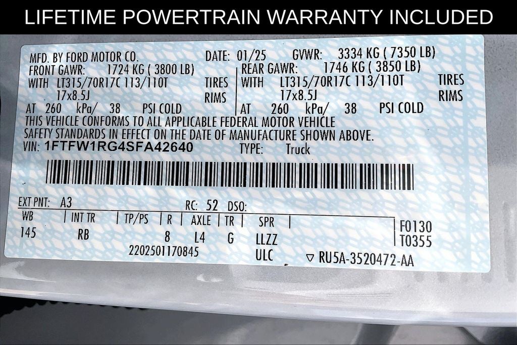 2025 Ford F-150 Raptor