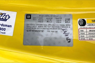 2017 Chevrolet Camaro SS 1SS