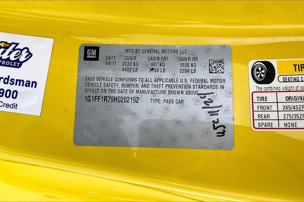 2017 Chevrolet Camaro SS 1SS