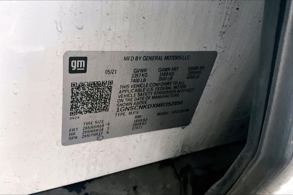 2021 Chevrolet Tahoe LT