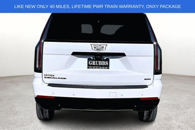 2026 Cadillac Escalade Platinum Sport