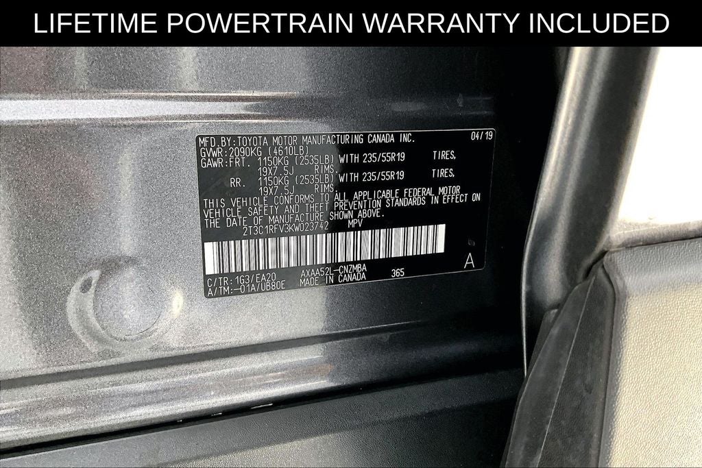 2019 Toyota RAV4 XLE Premium