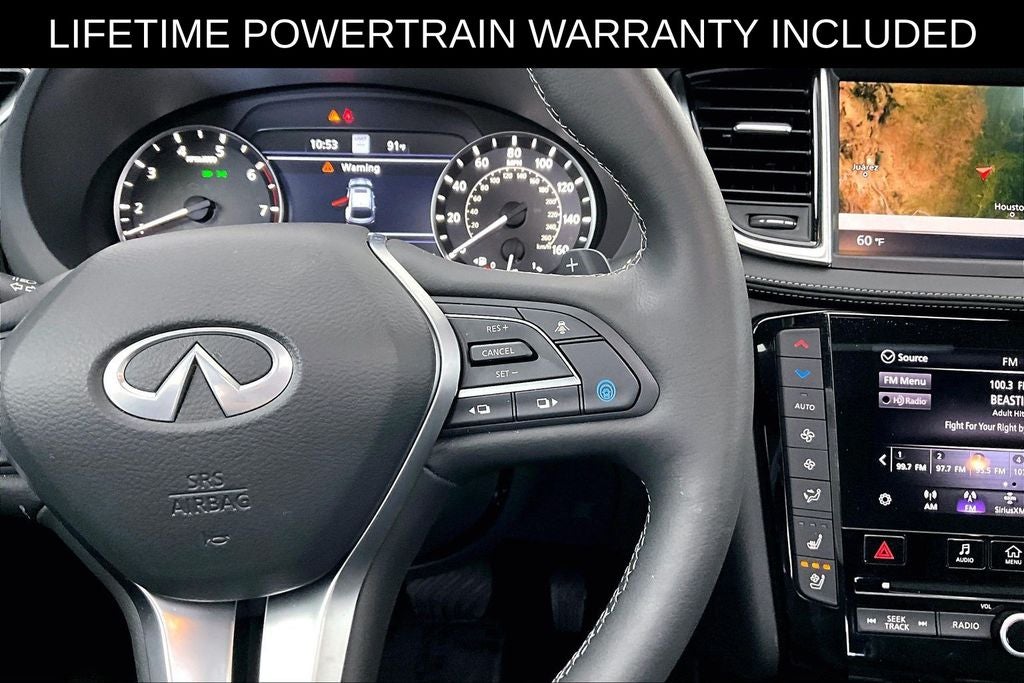 2025 INFINITI QX55 SENSORY