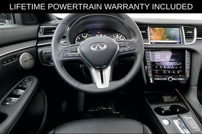 2025 INFINITI QX55 SENSORY