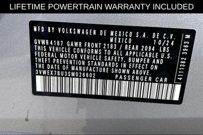 2025 Volkswagen Jetta 1.5T SE