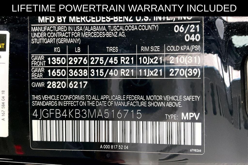 2021 Mercedes-Benz GLE GLE 350 4MATIC®