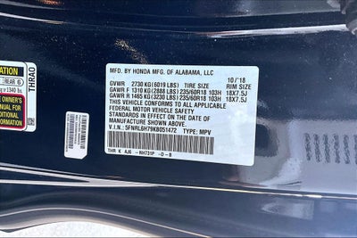 2019 Honda Odyssey EX-L