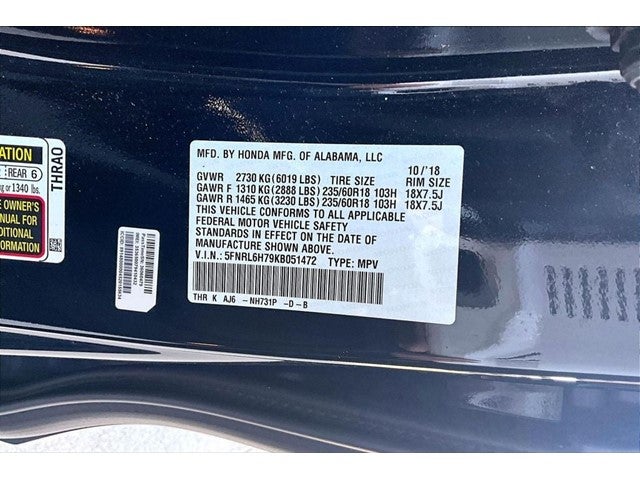 2019 Honda Odyssey EX-L