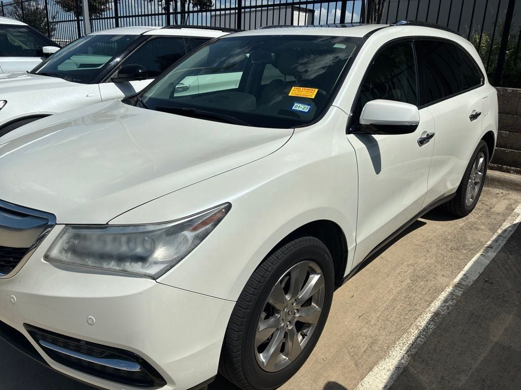 2015 Acura MDX 3.5L Advance Pkg w/Entertainment Pkg SH-AWD