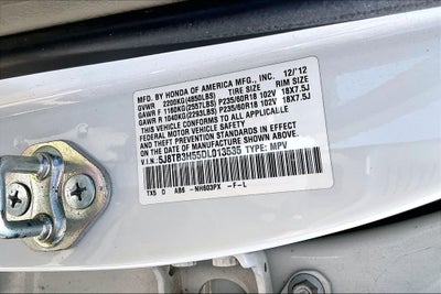 2013 Acura RDX Technology Package