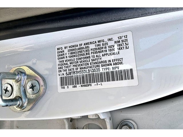 2013 Acura RDX Technology Package