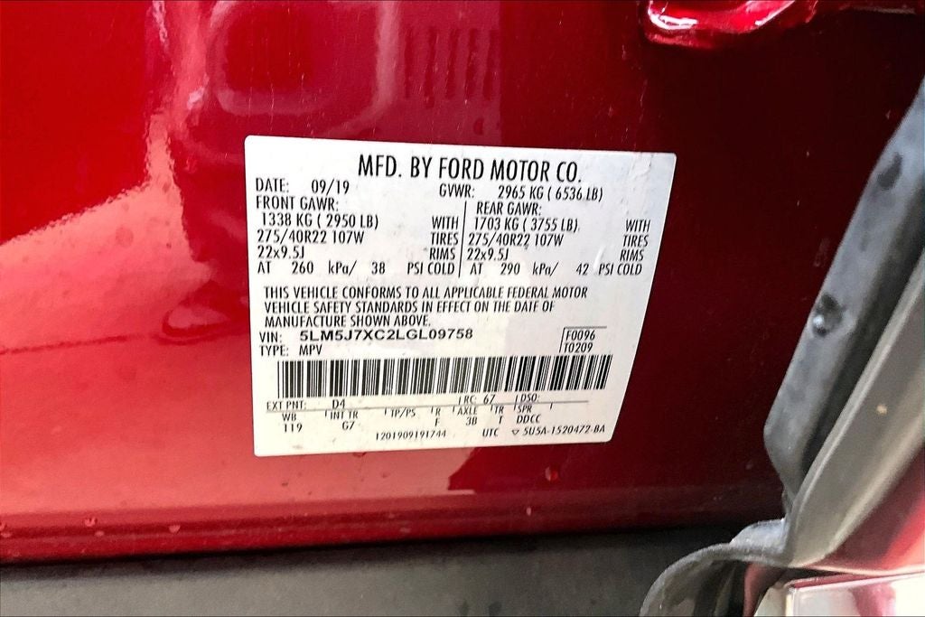 2020 Lincoln Aviator Reserve