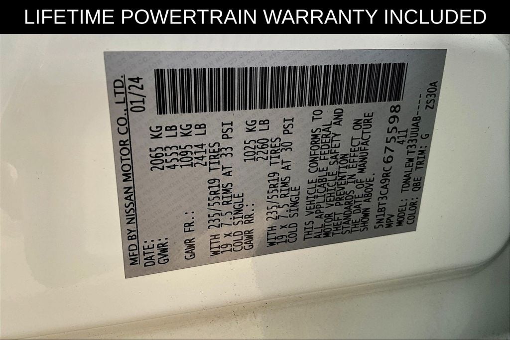 2024 Nissan Rogue SL