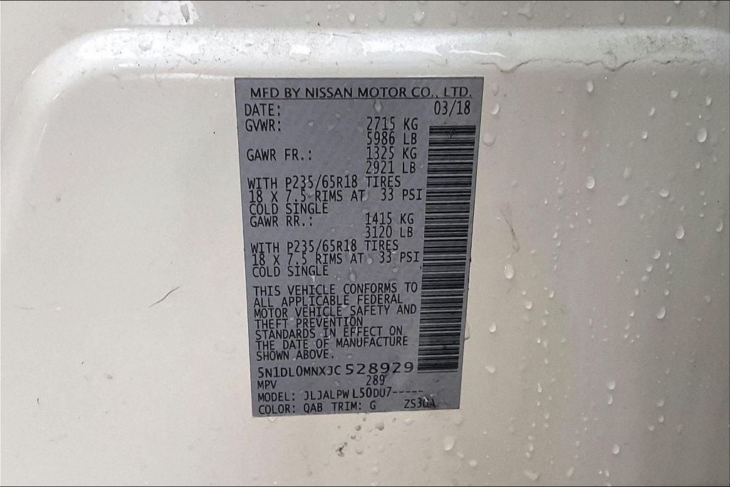 2018 INFINITI QX60 Base