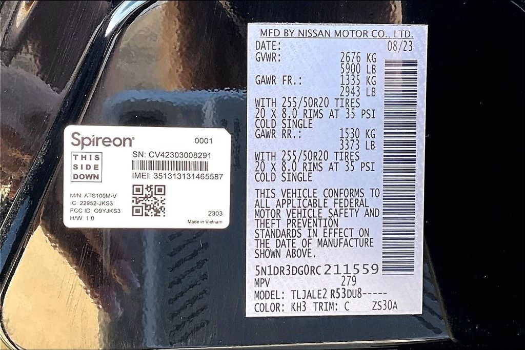 2024 Nissan Pathfinder Platinum