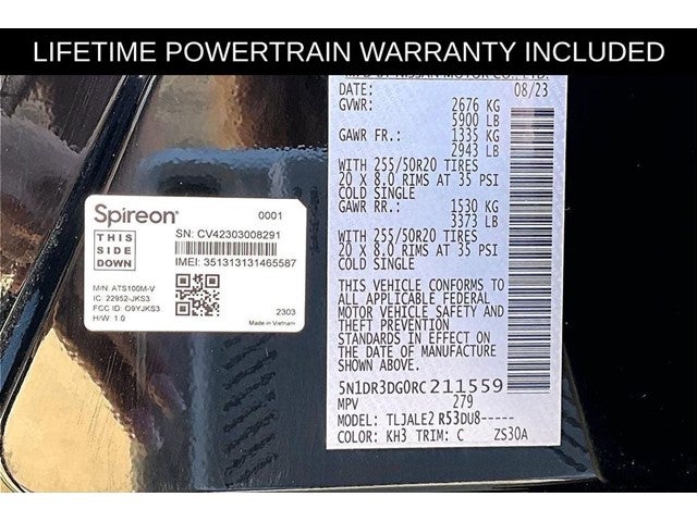 2024 Nissan Pathfinder Platinum