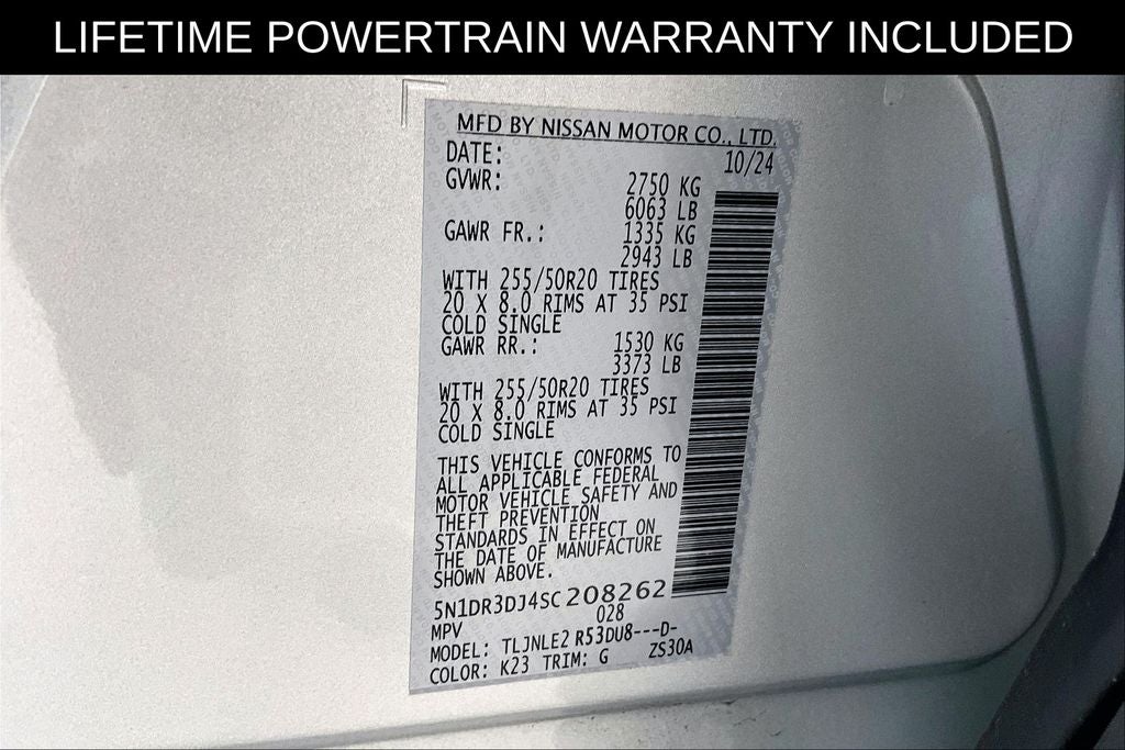 2025 Nissan Pathfinder Platinum