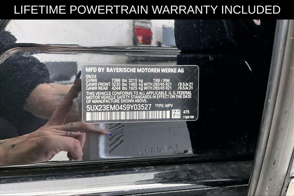 2025 BMW X7 xDrive40i