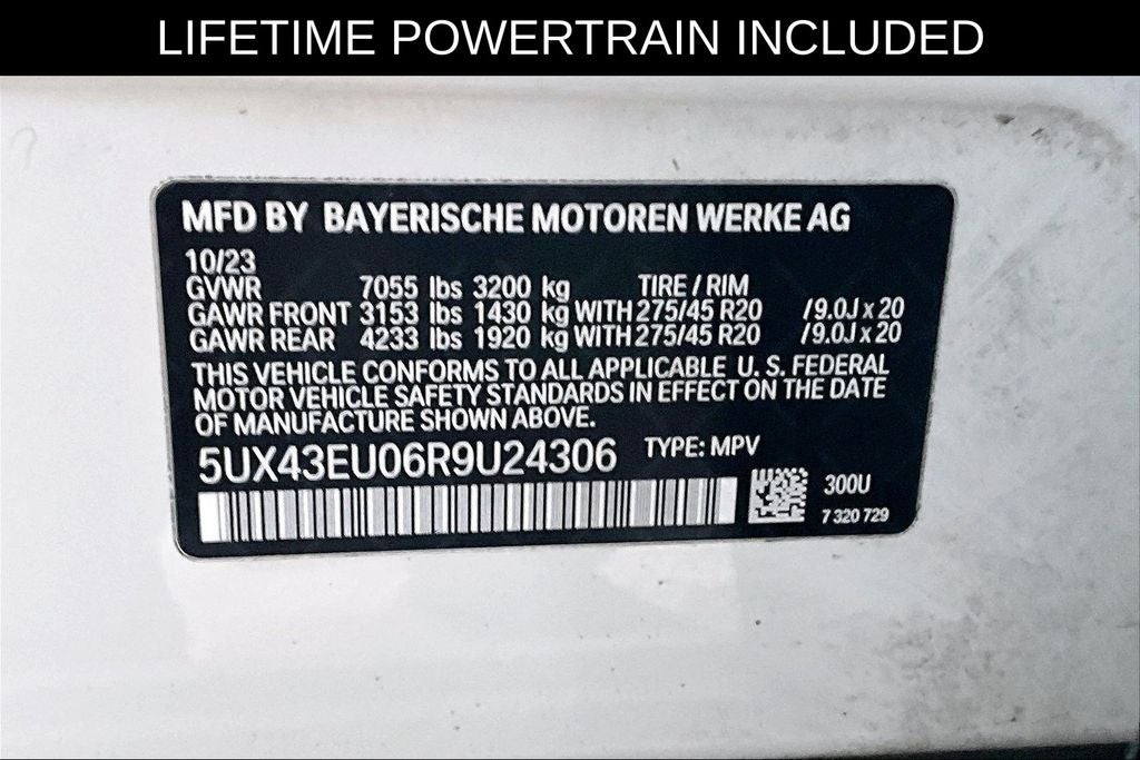 2024 BMW X5 xDrive50e