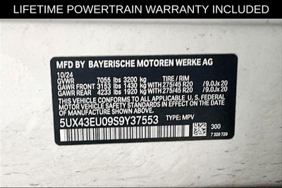 2025 BMW X5 xDrive50e