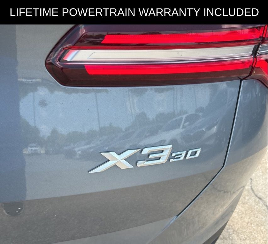 2025 BMW X3 30 xDrive