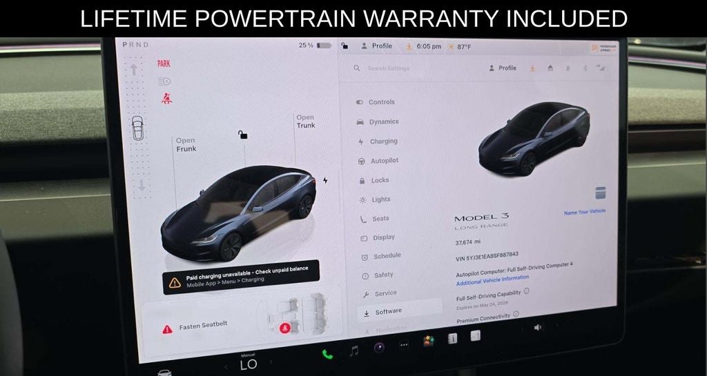 2025 Tesla Model 3 Long Range