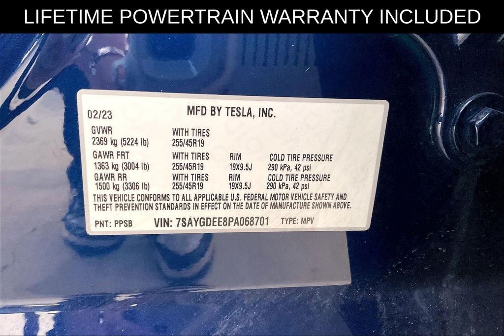 2023 Tesla Model Y Long Range