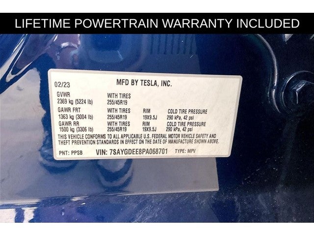 2023 Tesla Model Y Long Range