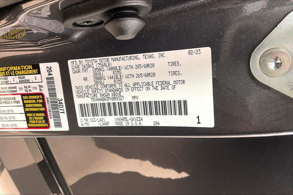 2023 Toyota Sequoia Platinum