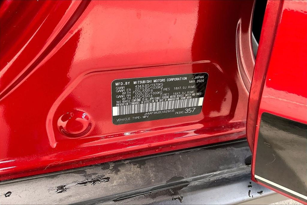 2020 Mitsubishi Outlander Sport 2.0 SE
