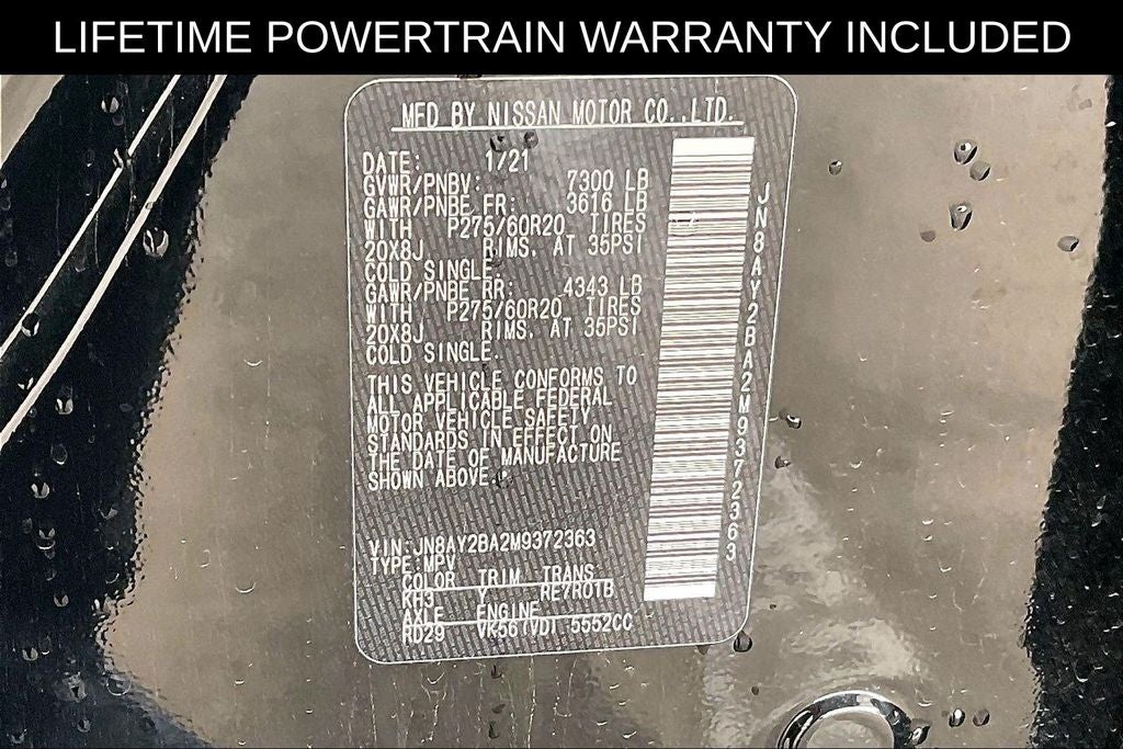 2021 Nissan Armada SL