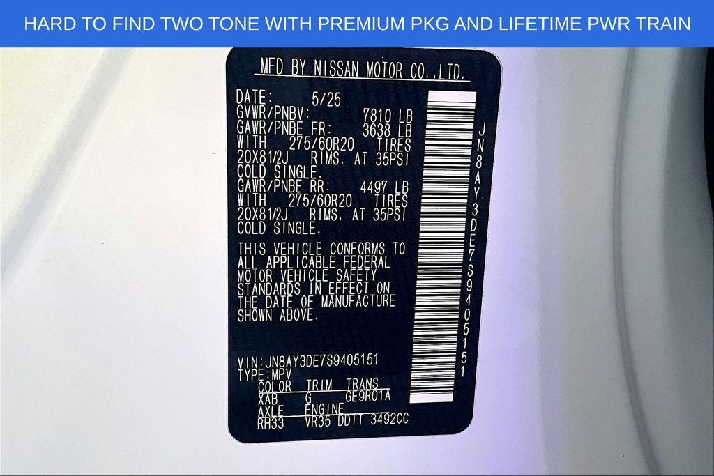 2025 Nissan Armada PRO-4X