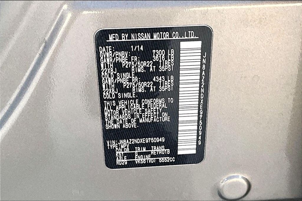 2014 INFINITI QX80 Base