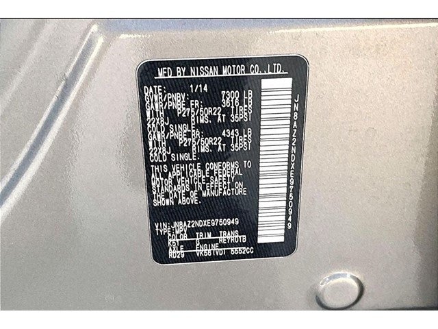 2014 INFINITI QX80 Base