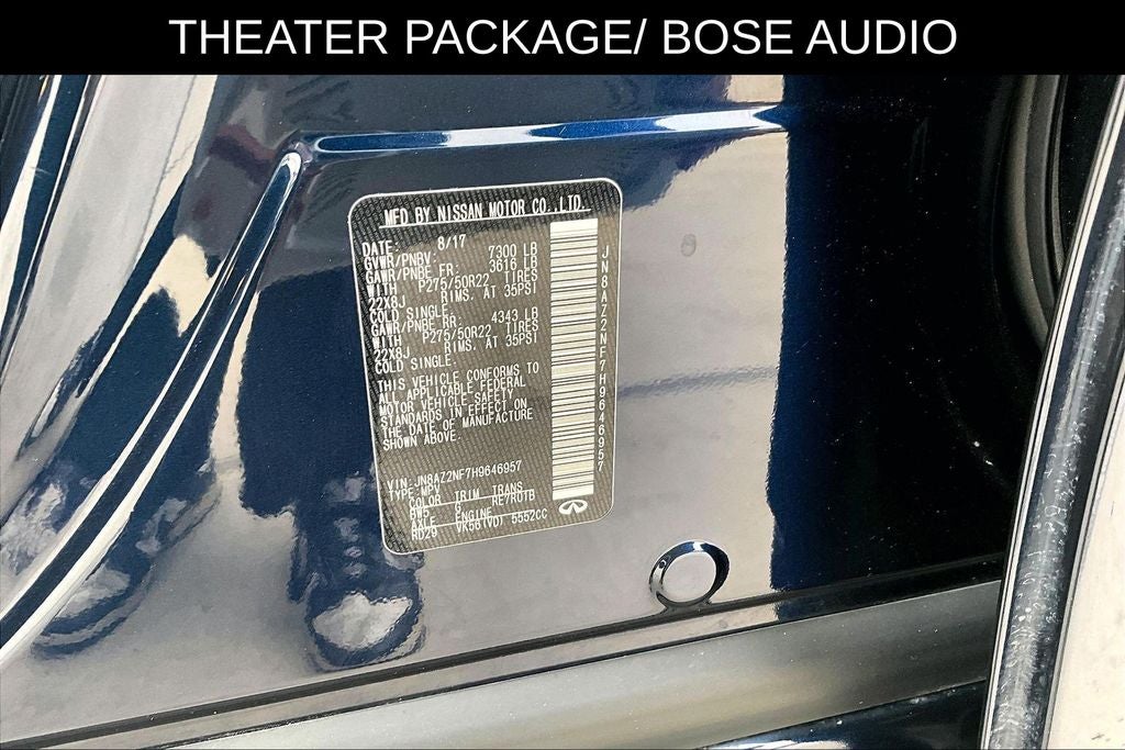 2017 INFINITI QX80 Base