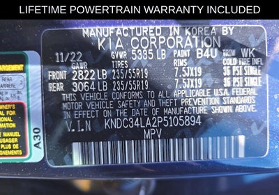2023 Kia EV6 Wind