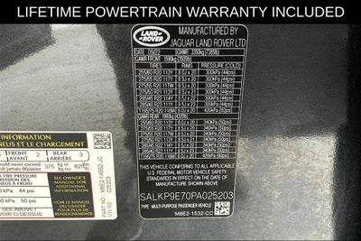 2023 Land Rover Range Rover SE