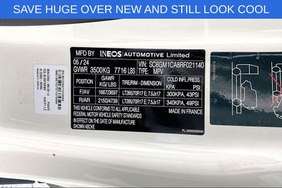 2024 INEOS Grenadier Trialmaster Edition