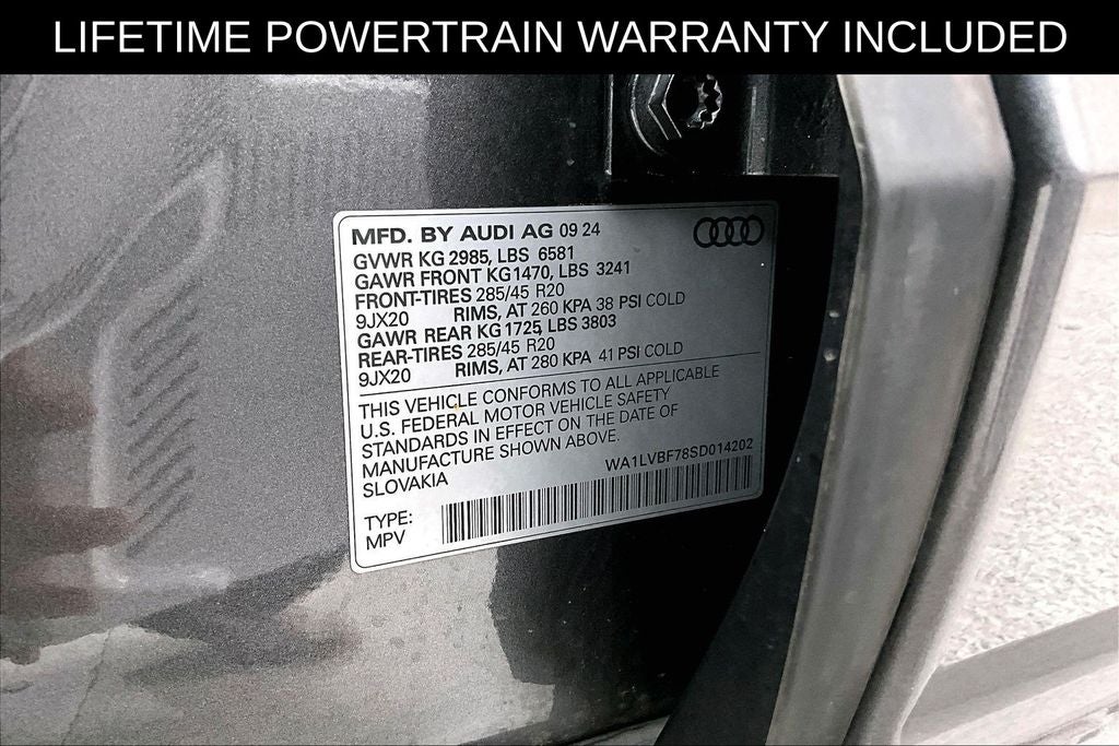 2025 Audi Q7 55 Premium Plus quattro