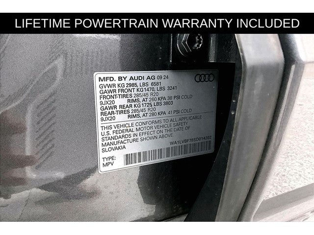 2025 Audi Q7 55 Premium Plus quattro