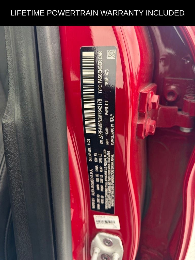 2021 Alfa Romeo Giulia Ti