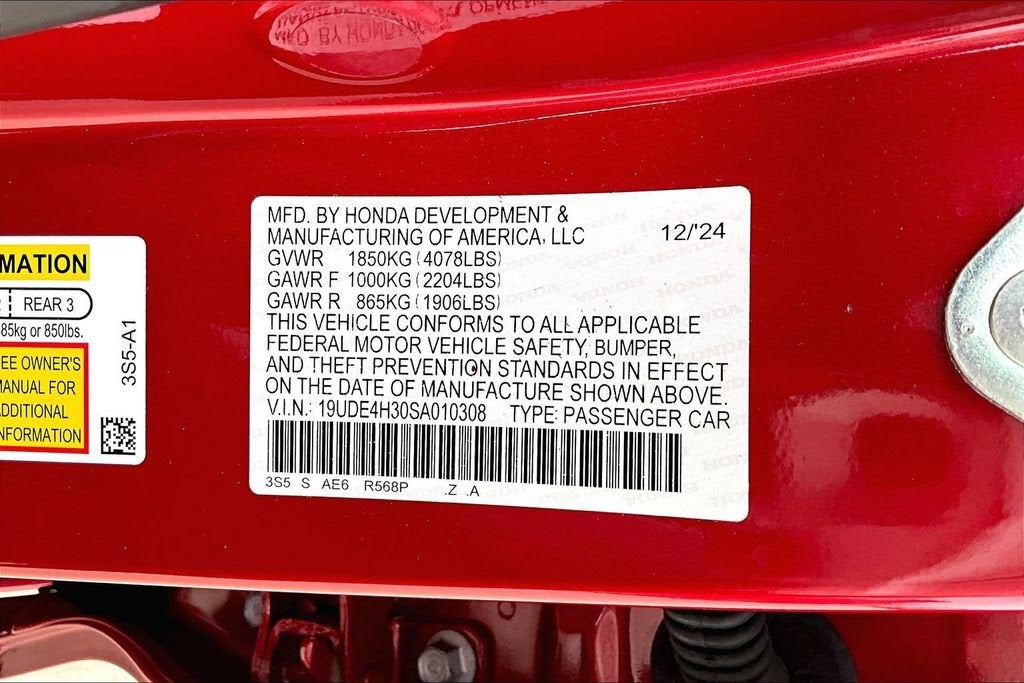 2025 Acura Integra A-Spec Package