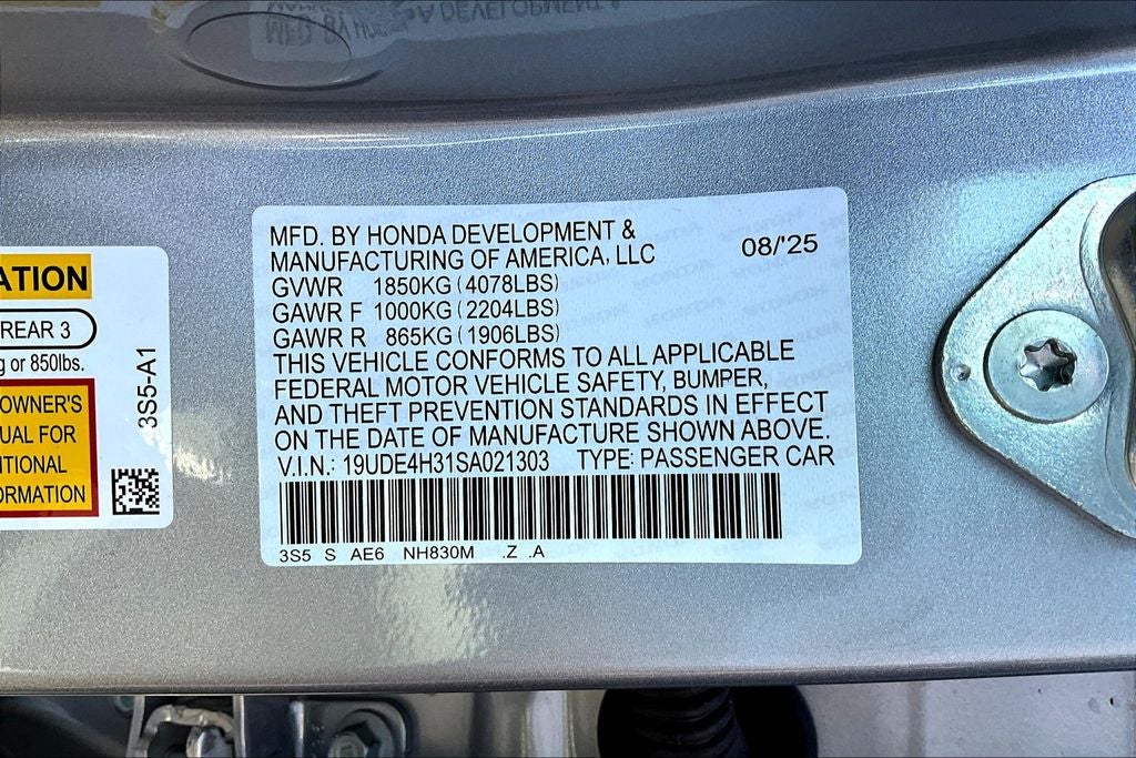 2025 Acura Integra A-Spec Package